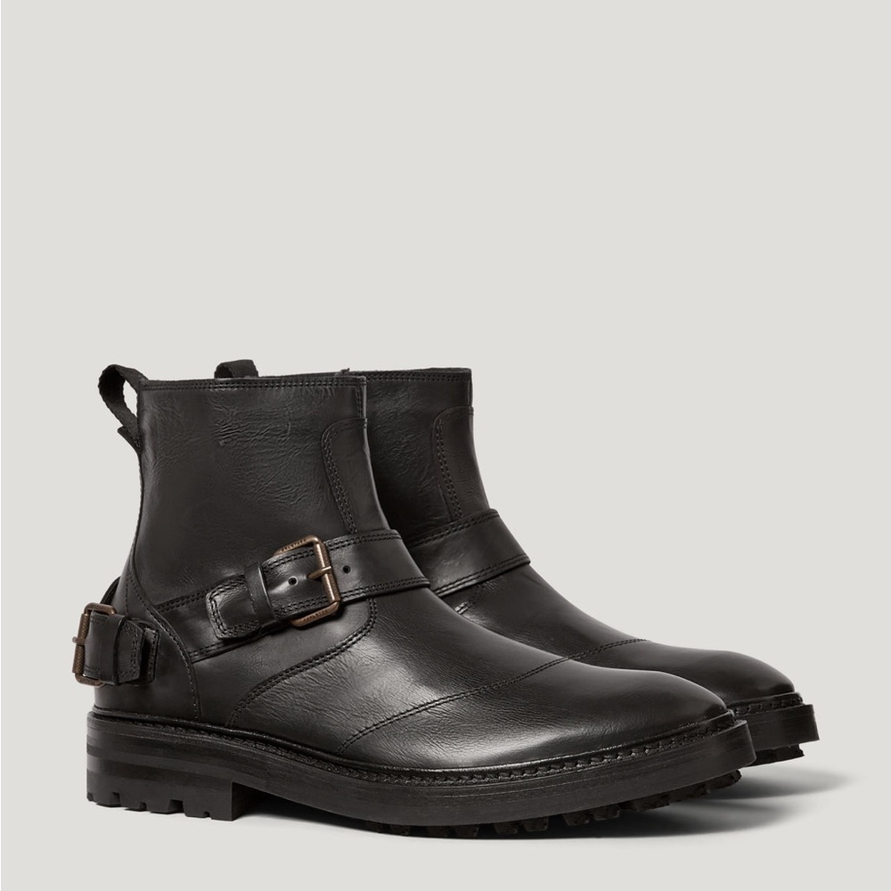 BELSTAFF TrailMaster Boot Smooth Leather black size 41